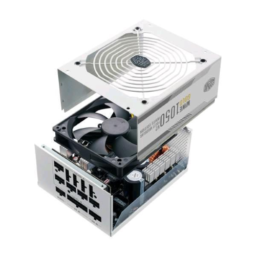 COOLER MASTER MWE GOLD 1050 V2 ATX 3.1 1050W 80 GOLD FULL MODULARE VENTOLA 120MM BIANCO